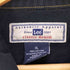 リー Lee 00s オーバーサイズ ブラックデニムジャケット トラッカージャケット メンズ import:XL