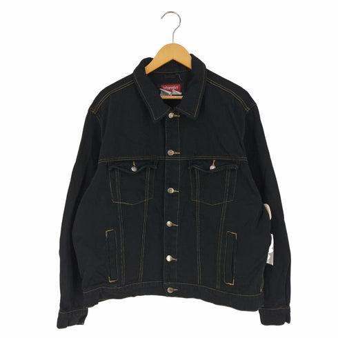 ラングラー Wrangler HERO ブラックデニムジャケット トラッカージャケット メンズ import:XL