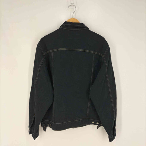 ラングラー Wrangler HERO ブラックデニムジャケット トラッカージャケット メンズ import:XL