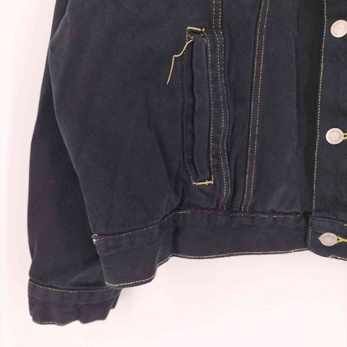 ラングラー Wrangler HERO ブラックデニムジャケット トラッカージャケット メンズ 2XL