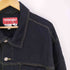 ラングラー Wrangler HERO ブラックデニムジャケット トラッカージャケット メンズ 2XL