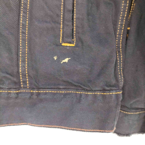 リーバイス Levis SIGNATURE ブラックデニムジャケット トラッカージャケット メンズ import:XL