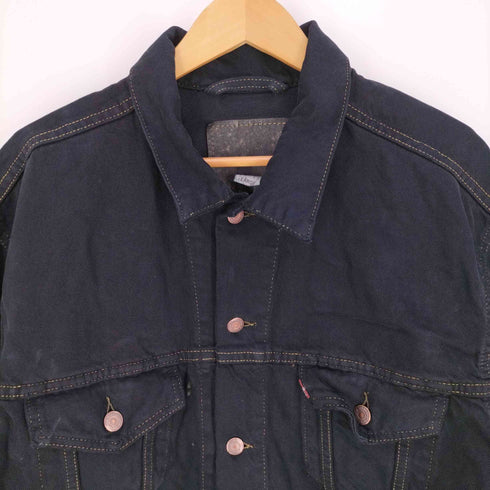 リーバイス Levis 00s 70507-0389 裏493 ブラックデニムジャケット トラッカージャケット メンズ import:L