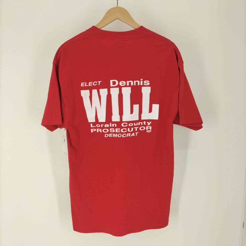 フルギ murina 00S USA製 WILL プリント S/S Tシャツ メンズ import:L