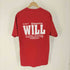 フルギ murina 00S USA製 WILL プリント S/S Tシャツ メンズ import:L