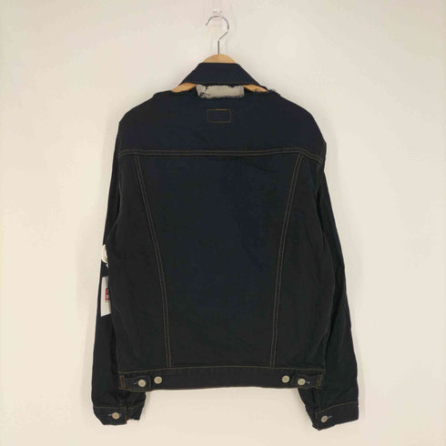リーバイス Levis 00s 09年製 72510 EURO ユーロ ブラックデニムジャケット トラッカージャケット メンズ import:L