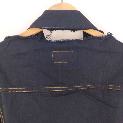 リーバイス Levis 00s 09年製 72510 EURO ユーロ ブラックデニムジャケット トラッカージャケット メンズ import:L
