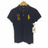 ラルフローレン RALPH LAUREN THE SKINNY POLO スポーツ 大会 ビッグポニー 刺繍 ポロシャツ レディース import:M