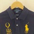 ラルフローレン RALPH LAUREN THE SKINNY POLO スポーツ 大会 ビッグポニー 刺繍 ポロシャツ レディース import:M