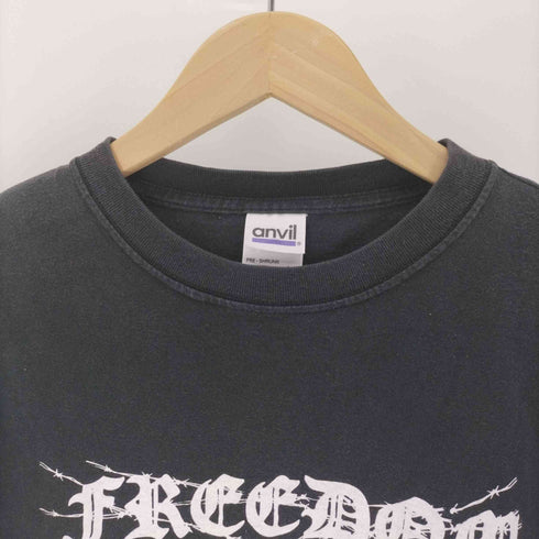 00S ANVILボディ OLD ENGLISH プリント S/S Tシャツ メンズ import:L