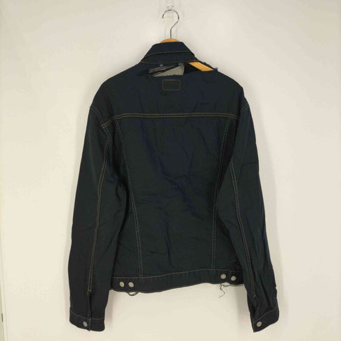 リーバイス Levis 10年製 72510 EURO ユーロ ブラックデニムジャケット トラッカージャケット メンズ import:XL