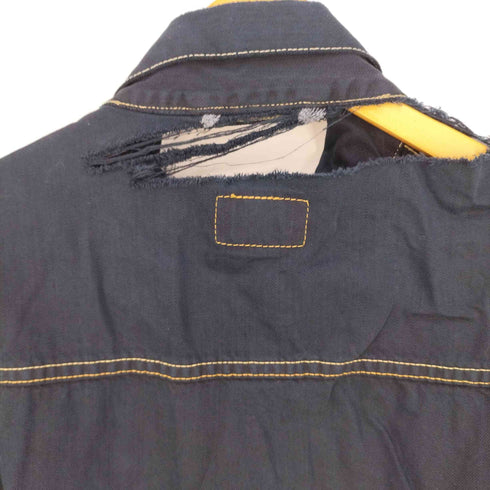 リーバイス Levis 10年製 72510 EURO ユーロ ブラックデニムジャケット トラッカージャケット メンズ import:XL