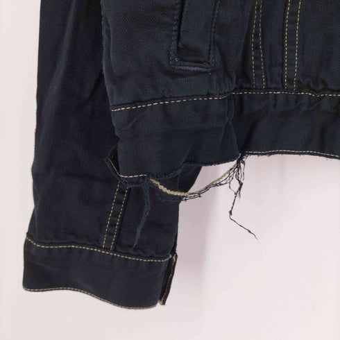 リーバイス Levis 10年製 72510 EURO ユーロ ブラックデニムジャケット トラッカージャケット メンズ import:XL