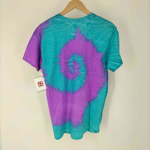 GILDANボディ S PADRE ISLAND TEXAS プリント タイダイ染 Tシャツ メンズ import:M