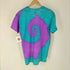GILDANボディ S PADRE ISLAND TEXAS プリント タイダイ染 Tシャツ メンズ import:M