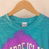 GILDANボディ S PADRE ISLAND TEXAS プリント タイダイ染 Tシャツ メンズ import:M