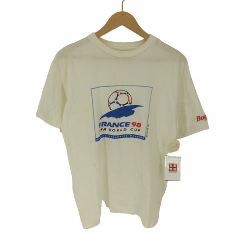 バドワイザー Budweiser 90S フランス サッカー 大会 プリント S/S Tシャツ コピーライト1994 メンズ