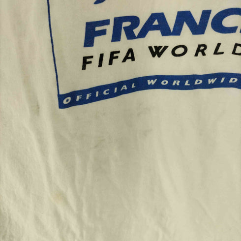 バドワイザー Budweiser 90S フランス サッカー 大会 プリント S/S Tシャツ コピーライト1994 メンズ