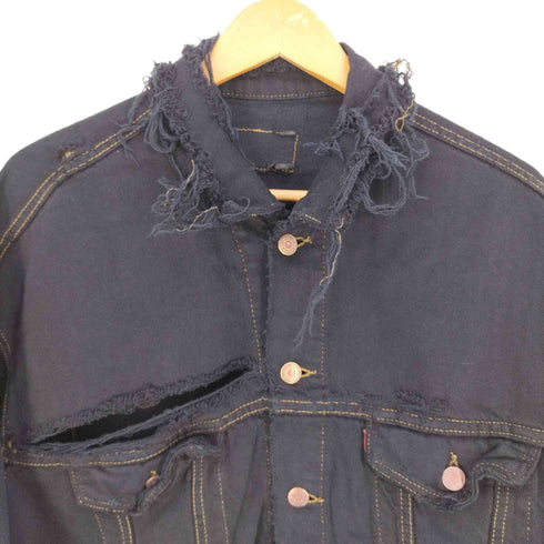 リーバイス Levis 89年製 70507 裏527 ブラックデニムジャケット トラッカージャケット メンズ
