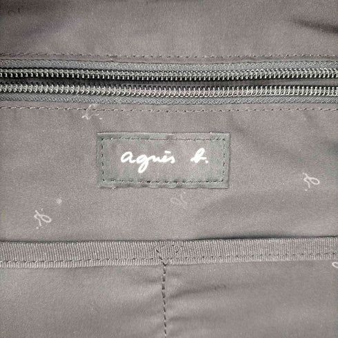 アニエスベー agnes b. 止水ジップ ナイロンバッグパック レディース