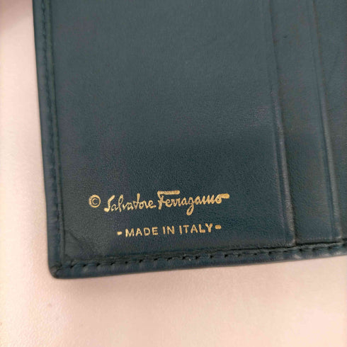 サルヴァトーレフェラガモ Salvatore Ferragamo ガンチーニ リアルレザー二つ折り財部 レディース