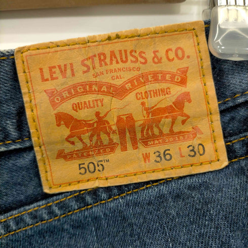 リーバイス Levis 505 ボタン裏 3405 ジップフライ デニムパンツ メンズ W36