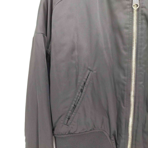 ザラ ZARA 裏地キルティング ジップアップ ブルゾンジャケット メンズ import:L