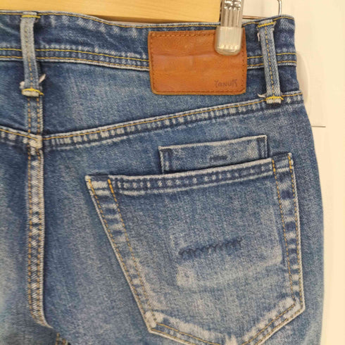 ヤヌーク YANUK MICHEL2 ミシェル2 スリムストレートデニムパンツ メンズ 30
