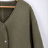 エディーバウアー Eddie Bauer ノーカラーボアリバーシブルコート レディース PM