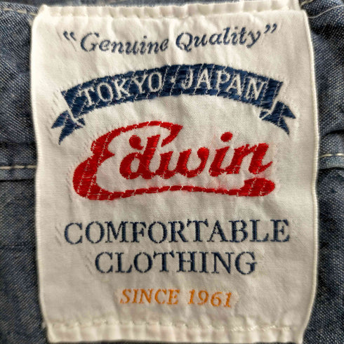 エドウィン EDWIN リネン混 シャンブレーイージーパンツ メンズ JPN:XL