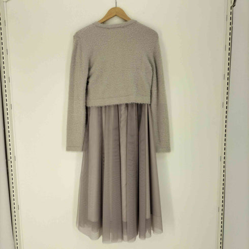 リランドチュール Rirandture 23AW クロップドラメカーデ×チュールスカート | セットアップ レディース JPN:2