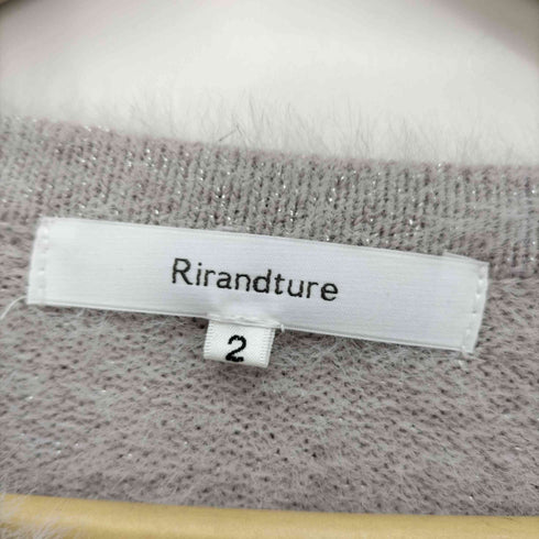 リランドチュール Rirandture 23AW クロップドラメカーデ×チュールスカート | セットアップ レディース JPN:2