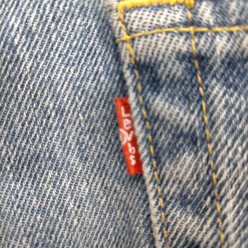 リーバイス Levis リメイク 550 ボタン裏4460 ジップフライ ウォッシュデニム メンズ W36 L36