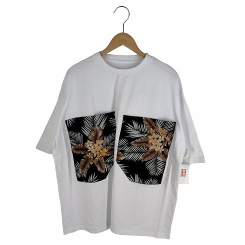 スーパーサンクス SUPERTHANKS ビックパッチポケットTシャツ メンズ JPN:L
