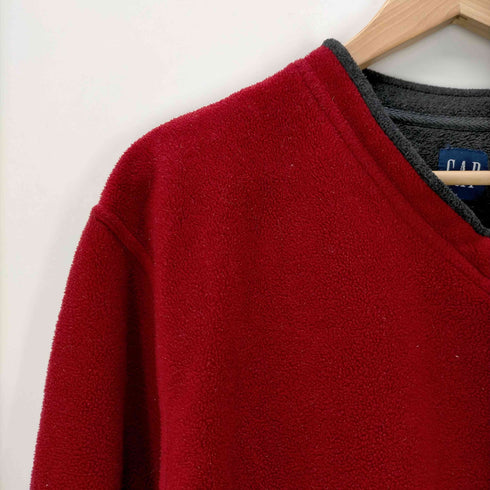 ギャップ Gap OLD Vネックフリースプルオーバー メンズ JPN:M