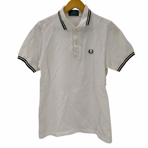 フレッドペリー FRED PERRY S/S ロゴ刺繍ポロシャツ メンズ US:36