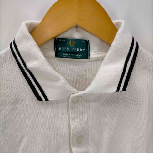 フレッドペリー FRED PERRY S/S ロゴ刺繍ポロシャツ メンズ US:36