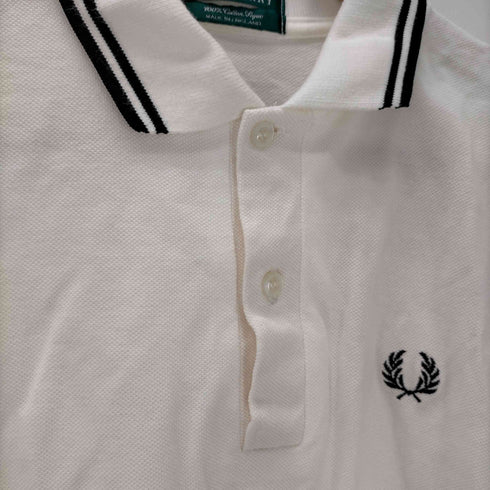 フレッドペリー FRED PERRY S/S ロゴ刺繍ポロシャツ メンズ US:36