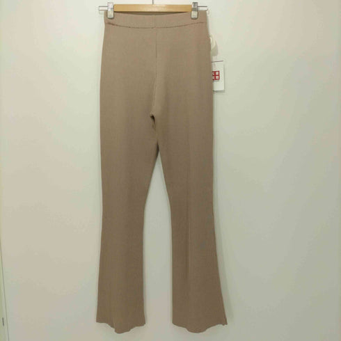アダムエロペ Adam et Rope ニットフレアパンツ レディース FREE
