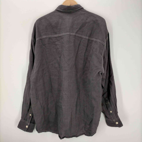 ハフ HUF 24SS HEMP CHAMBRAY SHIRT メンズ import:L