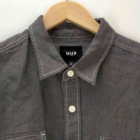 ハフ HUF 24SS HEMP CHAMBRAY SHIRT メンズ import:L