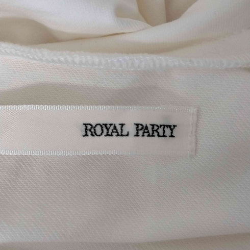 ロイヤルパーティー ROYAL PARTY アシメロングカットソー レディース FREE