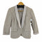 ダブルスタンダードクロージング DOUBLE STANDARD CLOTHING ALIBINO TORELLO VIERA ショールカラージャケット ストライプ レディース JPN:38