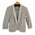 ダブルスタンダードクロージング DOUBLE STANDARD CLOTHING ALIBINO TORELLO VIERA ショールカラージャケット ストライプ レディース JPN:38
