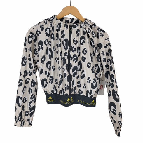 ステラマッカートニー STELLA McCARTNEY Stella Sport レオパード柄 ナイロンブルゾン レディース import:M