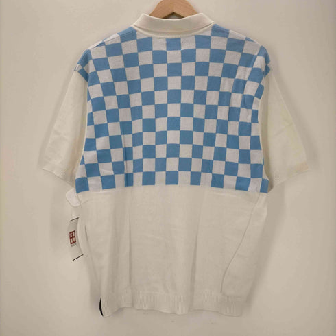 シュプリーム Supreme 22SS Checkerboard Zip Polo メンズ import:M