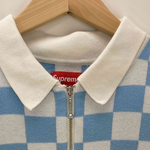 シュプリーム Supreme 22SS Checkerboard Zip Polo メンズ import:M