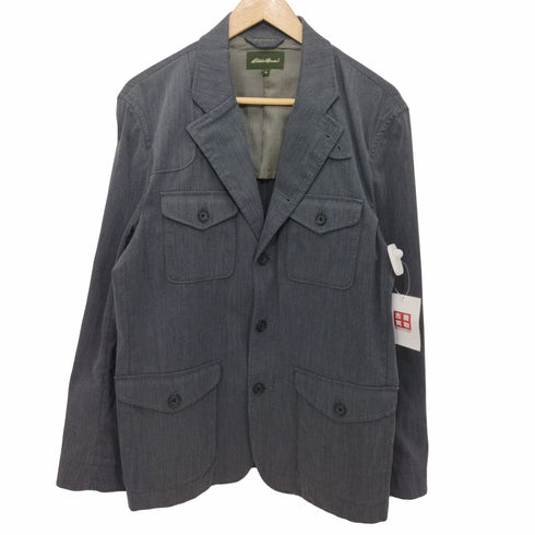 エディーバウアー Eddie Bauer サファリジャケット 背抜き メンズ import:M