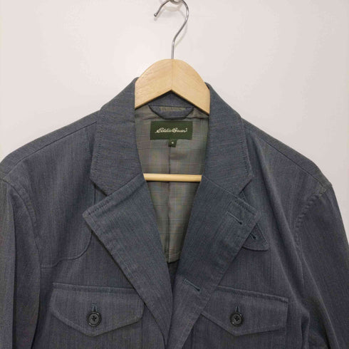 エディーバウアー Eddie Bauer サファリジャケット 背抜き メンズ import:M