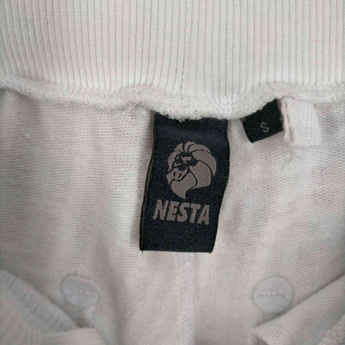ネスタ NESTA ロゴ刺しゅう 総柄 ショーツ メンズ JPN:S